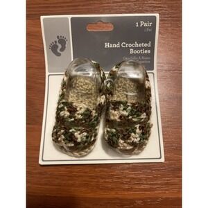 Hand Crocheted‎ Baby Booties